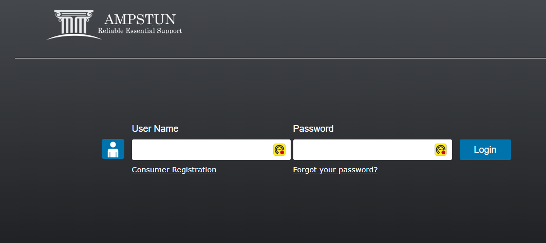 New Customer Portal Amsptun